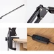 Настольная лампа LED Lesko M-016 Black светодиодная складная зажимная с поворотным кронштейном - изображение 4