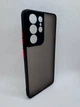 Чехол Sport Matt для Samsung Galaxy S21 Ultra Черный - изображение 1