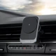 Автотримач з Бездротовий зарядний пристрій Proove Square Magnetic Pro 15W (Metal gray) (184084) - зображення 2