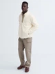 Толстовка на флисе, на молнии мужская UNIQLO 322457517 XL Белая (1159797845) - изображение 3