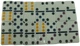 Домино Duke в синем металлическом кейсе Цветные точки 28 шт (DN34968) - изображение 5
