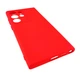 Чехол Silicone Case Box для Samsung Galaxy S23 Ultra бампер с микрофиброй красный - изображение 3