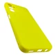 Чехол Silicone Case Box для Samsung Galaxy A14 / A145 бампер с микрофиброй желтый - изображение 3