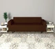 Диван офисный Tobi Sho Арне с подлокотниками 1880х700х740 мм, кожзам Bright Brown/2231 - изображение 3