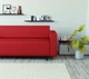 Диван офисный Tobi Sho Арне с подлокотниками 1880х700х740 мм, кожзам Red/2210 - изображение 4