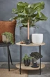 Кашпо для цветов Edelman Nora Pot Round 25 см Темно-серое (1074631 / 8718861719741) - изображение 3