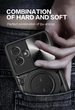 Чохол Magnetic Shield для Motorola Moto G54/G54 Power бампер протиударний з підставкою Black - зображення 3