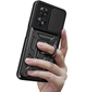 Чехол Hide Shield для OPPO Reno 8T бампер противоударный с подставкой Black - изображение 5