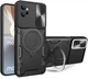 Чехол Magnetic Shield для Motorola Moto G32 бампер противоударный с подставкой Black - изображение 1