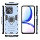 Чехол Iron Ring для Realme C53 / RMX3760 противоударный бампер с подставкой Navy-Blue - изображение 4