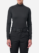 Тактичний реглан 5.11 Tactical Women's Mock Neck Long Sleeve Top 32164-019 M Black (2000980627066) - зображення 1