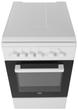 Плита комбінована Beko FSS52020DW (7786982120) - зображення 3