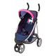 Коляска для ляльки Bayer Jogger Dolls Pram With Pink Hearts & Unicorn Темно-синя 50 см (4003336399547) - зображення 1