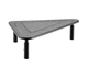 Стiл для монiтору/ноутбука Gembird MS-TABLE-02, трикутний, метал - зображення 1