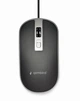 Оптическая мышь, Gembird MUS-4B-06-WS USB интерфейс 1600 dpi, черно-серая - изображение 1
