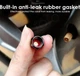 Защитные колпачки на ниппеля MINI Cooper Стальной цвет - изображение 2