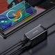 МЗП Baseus GaN3 Pro 65W (2 Type-C + 2 USB) + Кабель Type-C to Type-C 100W (1m) black - зображення 4
