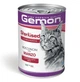 Консервированный корм Gemon Cat Wet Adult - влажный корм с говядиной для взрослых кошек всех пород 415 г (70300704) - изображение 1