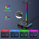 Подставка для геймерских наушников RGB New Bee NB-Z12 Black амбушюры аксессуар (Z12B) - изображение 10