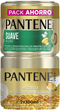 Маска для волосся Pantene Masc Cap Pantene Suav-Liso 2 х 300 мл (8001090454614) - зображення 1