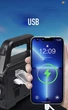 Акумуляторний LED ліхтар Power Bank із сонячною панеллю, Power Bank і бічна 2COB лампа USB - зображення 2