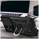 Чехол Camshield c кольцом-подставкой на Motorola G54 black - изображение 3