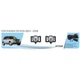Противотуманные фары ПТФ туманки DLAA на Hyundai Tucson 03-08 HY-298 Хендай Туксон V04692 - изображение 3