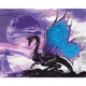Картины по номерам 40×50 см. Небесный дракон. Brushme 2359 - изображение 1