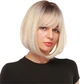 Женский парик с короткой стрижкой SS176-1 из синтетических волос Yellowish Blond (78260074) - изображение 1