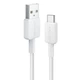 Дата кабель USB 2.0 AM to USB-C 0.9m 322 White Anker (A81H5H21/A81H5G21) - изображение 1