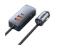 Заряджання в прикурювач 120 Вт 4x USB Type-C подовжувач Baseus Share Together CCBT-B0G - зображення 2
