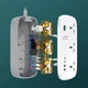 Сетевой удлинитель фильтр с GAN зарядкой Ldnio SC3416 |2USB/2Type-C, 3Sockets. QC/PD, 65W/5A, 2m Белый - изображение 9