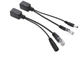 POE инжектор пассивный (пара) 802.3at (30Вт) с портами Ethernet 10/100Mbps, black, OEM Q50 - изображение 3