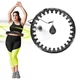 Хула-хуп з обважнювачем HMS HHW12 Plus Size чорний - изображение 2