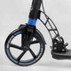 Самокат двоколісний складаний Best Scooter Fast Ride колеса PU 200 мм з амортизаторами дисковий тормоз чорний / синій 90166-B - зображення 4
