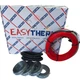 Теплый пол комплект EasyTherm + Wi-Fi чорний термостат. Нагревательный кабель на 0,7-1,2 м² - изображение 8