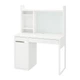 Письмовий стіл IKEA Мікке, білий, 105x50 см, 099.030.14 - зображення 4