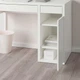 Письмовий стіл IKEA Мікке, білий, 105x50 см, 099.030.14 - зображення 9