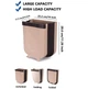 Мусорный контейнер складной Бежевый Wet Garbage Container (FG22) - изображение 14