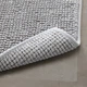 Коврик для ванной ИКЕА ТОФТБУ серо-белый меланж, 50x80 см 904.222.51 - изображение 3
