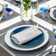 Набір рушників IKEA SANDVIVA 35х35 см 2шт синій 804.643.88 - зображення 3