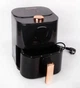 Аерогриль Su Tai 606 1000W аерофрітюрниця безмасляна для приготування без олії з регулюванням температури 6 л чорна - зображення 1