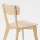 Стул IKEA ЛИСАБО, ясень, 004.572.35 - изображение 3