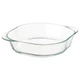 Форма для духовки IKEA ФОЛЬСАМ прозрачное стекло, 24.5 х 2 503.112.69 - изображение 6