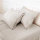 Простынь на резинке MirSon Linen Jasmine 140х190 см Лен (2200008269302) - изображение 1