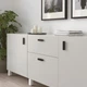 Ручка IKEA ХАККОС, антрацит, 100 мм, 303.424.79 - зображення 7