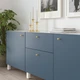 Ручка меблева IKEA Багганес, жовта мідь, 20 мм, 803.384.08 - зображення 7