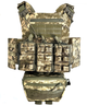 Комплект плитоноска с напашником Плитоноска мм14 Plate Carrier - изображение 1