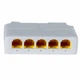 PoE подовжувач NC-POE14GB, 5-портовий, 1000 Мбіт/с, 90 Вт, Gigabit extender - зображення 3