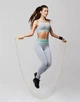 Скакалка скоростная для кроссфита BAR2FIT 3 m 151232 Yellow - изображение 7